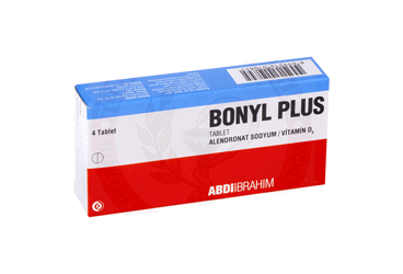 BONYL PLUS 70 MG/5600 IU 4 TABLET